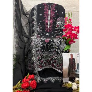 Stylish Black Pakistani Suit