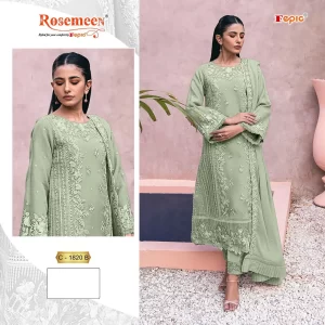 Simple Pakistani Mehndi Dress