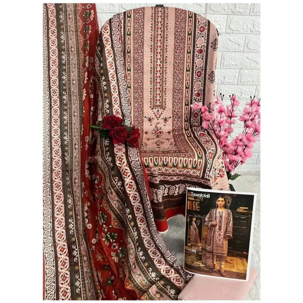 Stylish Pakistani Cotton suit Design