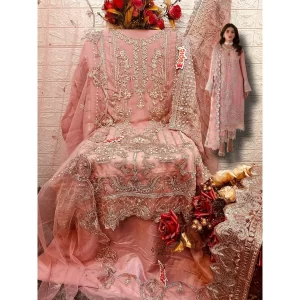 Unstitched Pakistani Wedding Suit