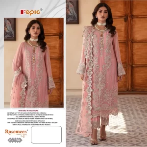 Unstitched Pakistani Wedding Suit
