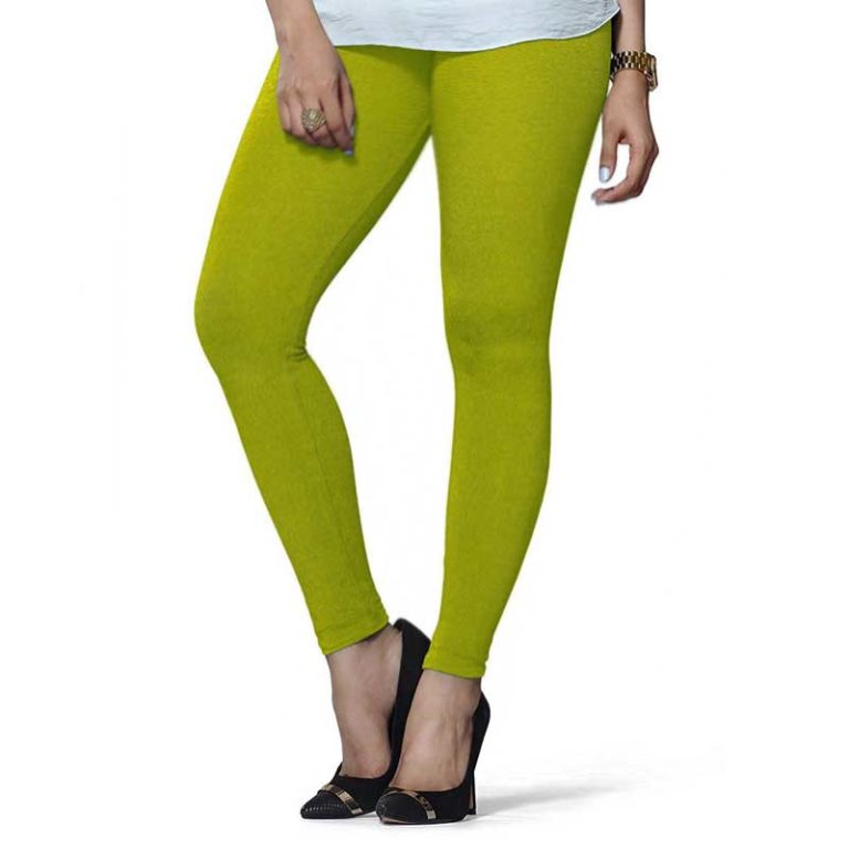 SARJANA Women Cotton Parrot Green Color Authentic Churidar Leggings Ca –  Sarjana Shop