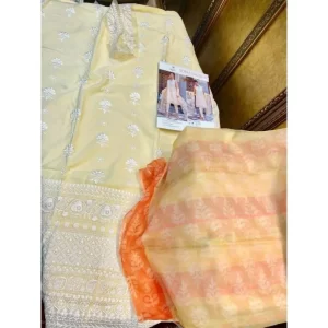 Lemon Yellow Suit for Haldi function
