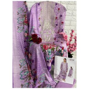 Dailywear Cotton Dress Material with Cotton Dupatta