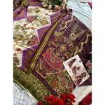 Purple Cotton Pakistani Suit