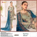 Pakistani Replica Embroidered Suit