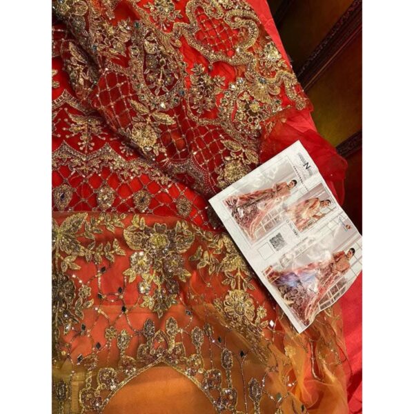 Pakistani Bridal Gown Dress for Wedding 4
