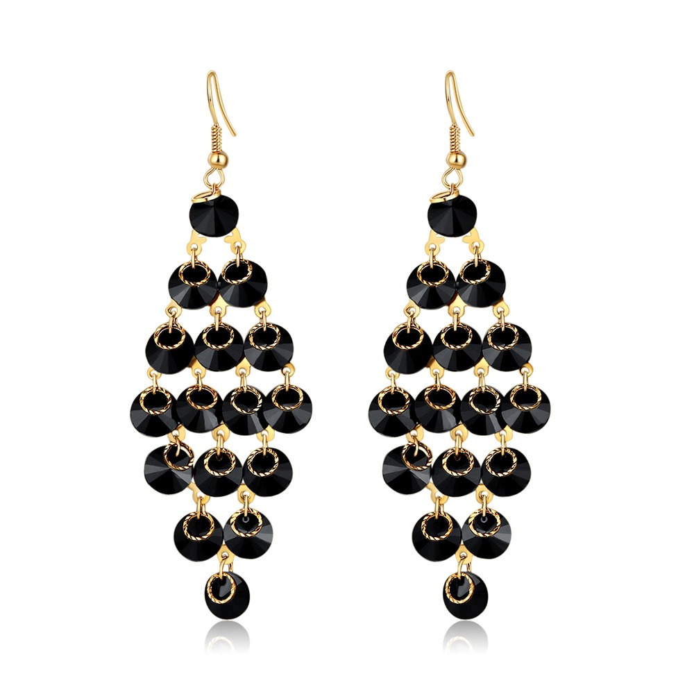 Ethnic and Western dress up with silver earrings for women