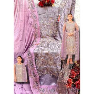 Gorgeous Partywear dress with Heavy embroidery
