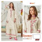 Organza Embroidered Dress Material