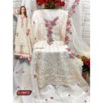 Organza Pakistani Dress Material