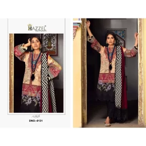Pakistani Embroidered Salwar Kameez Material