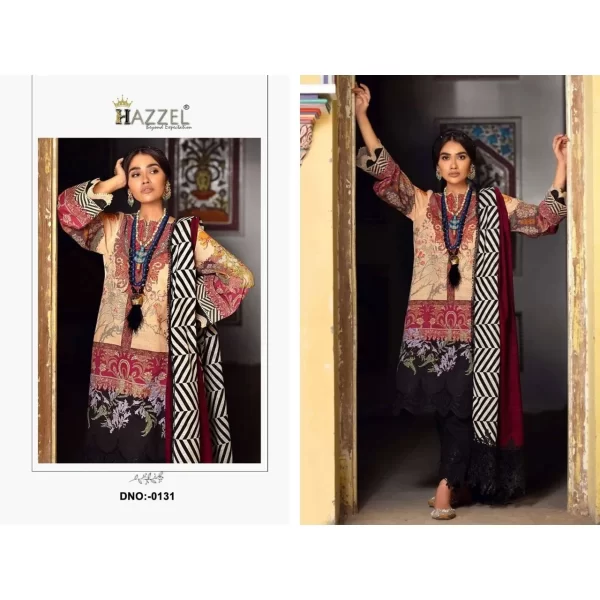 Pakistani Embroidered Salwar Kameez Material
