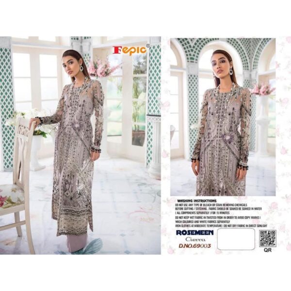Pakistani Net Embroidered Suits Online