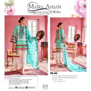 Pakistani Embroidered Lawn Collection | Online Pakistani Lawn dresses in India