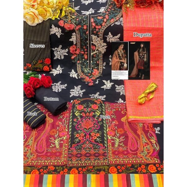 Pakistani Replica Unstitched Salwar Kameez Material 2