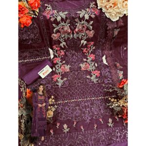 Heavy Embroidered Partywear Suit