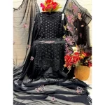 Black Dress Material