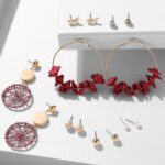 Casual Earrings Combo 7pairs