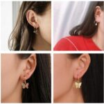 Gold Plated Studs - 10pc combo
