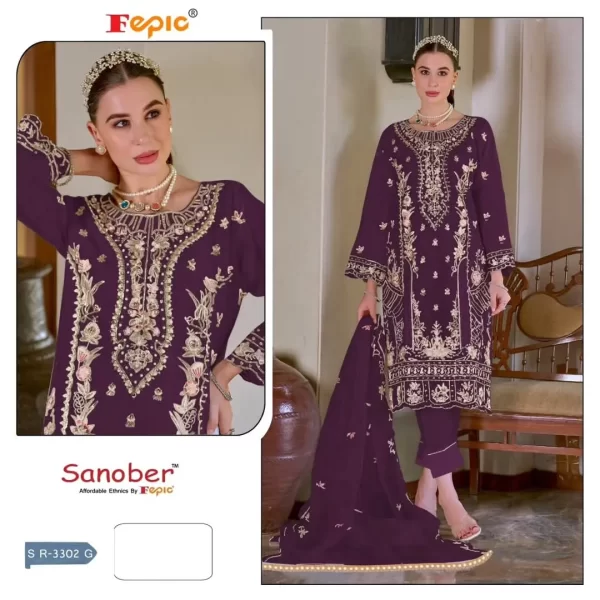 Organza Pakistani Kurta Salwar Readymade Suit